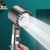 Rain shower pressurized handheld shower head 3 settings