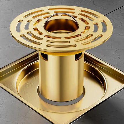 Shower Floor Drain Backflow Preventer Valve Sewer Core Drainage Insert Drain Plug Hair Catcher Gas Sealer Floor Strainer Trap Seal 2 pcs