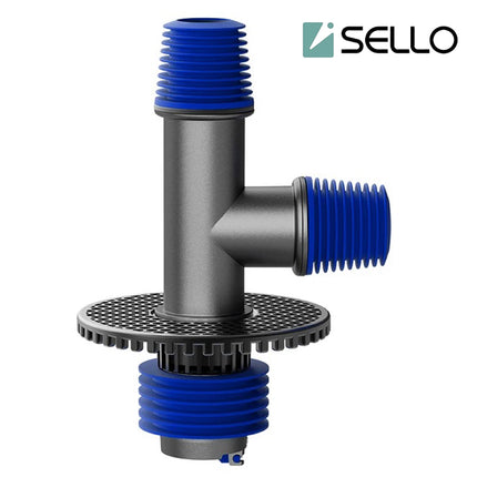 Washing Machine Ground Drainage Tee Floor Drain Toilet Universal Anti-bug Anti-odor Anti-blocking Tool