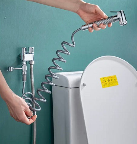 Toilet Spray Faucet with Retractable Hose