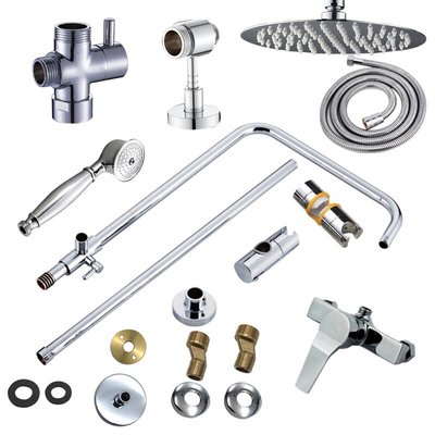 many kinds of sanitary wares accessories
