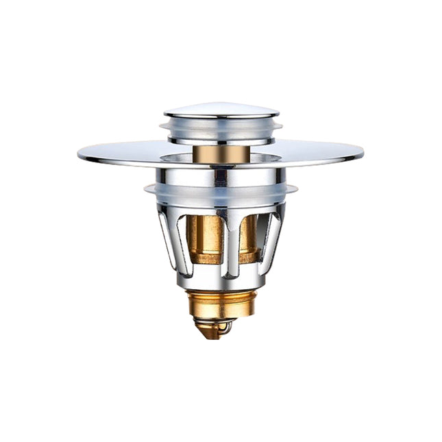 Bathroom Sink Stopper,UniversalBasin Pop Up  for 1.1~1.5 in U.S. Standard Drain Holes Hair Catcher Anti Clogging