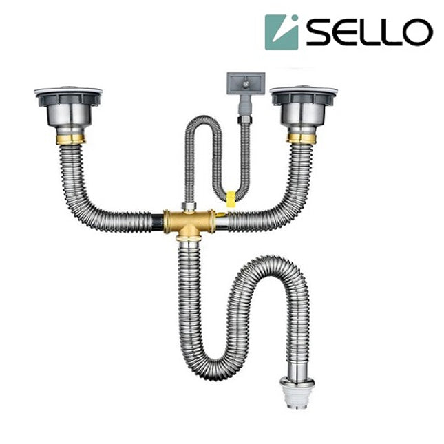 304 Stainless Steel Kitchen Drain Bellows Durable Deodorant