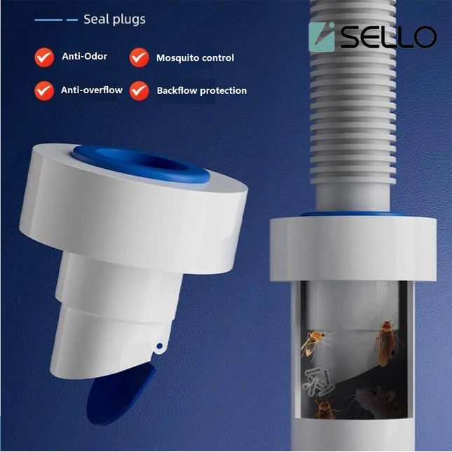 Anti-odor Seal Plug for Pipes Connector Deodorant