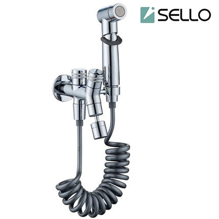 Balcony Companion Mop Pool Faucet with Spraygun