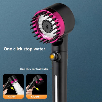 Cabezal de ducha supercargado con filtro Cabezal de ducha