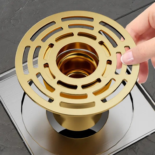 Shower Floor Drain Backflow Preventer Valve Sewer Core Drainage Insert