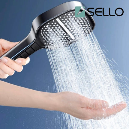 Handheld ABS Shower Heads Multifunctional 3 Speed Booster Shower High Quality Bathroom