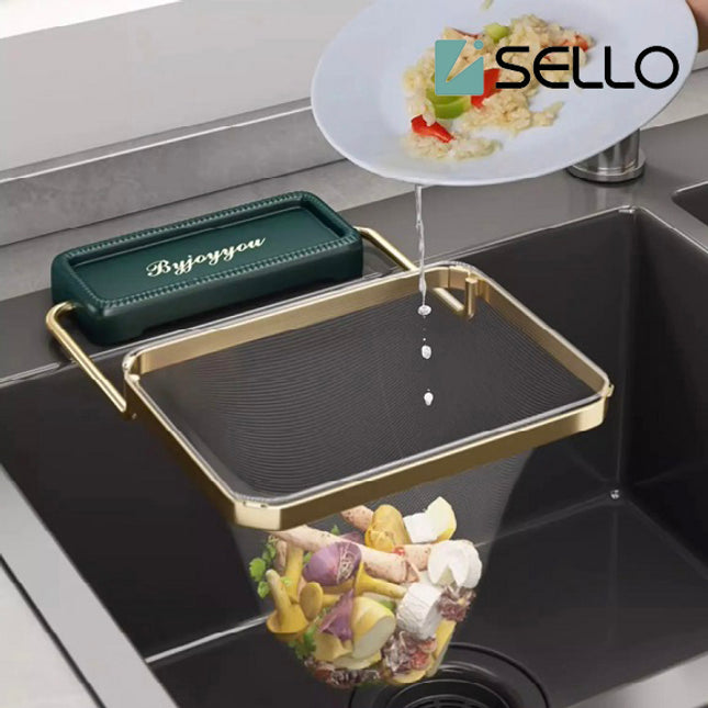 Kitchen Sink Trash Strainer Leftovers Anti-blocking Shelf