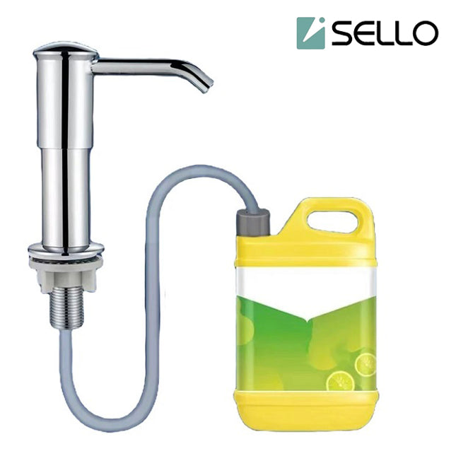 Deck Mounted Kitchen Soap Dispenser with Pipe