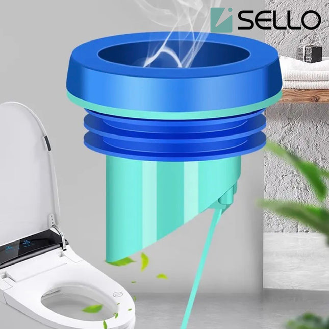 Toilet Flanges Wax Rings with Prevent Backflow Valve