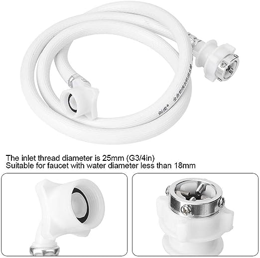 1.5m G3/4in Inlet Washing Machine Inlet Hose