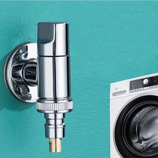 Washing machine faucet Laundry Stop Valve (G1/2" Thread)